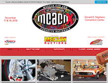 Tablet Screenshot of mcacn.com